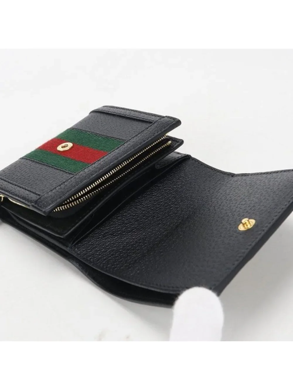 Gucci Compact Wallet Ophidia Bifold Leather - Picture 3 of 7